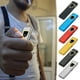 thumbnail image 1 of Encendedor sin llama recargable USB | Encendido por inducción de pantalla | Arco de doble cara a prueba de viento | Diseño delgado y portátil | Batería de litio | Caja de regalo | 7.8x2.9x0.75cm, 1 of 6