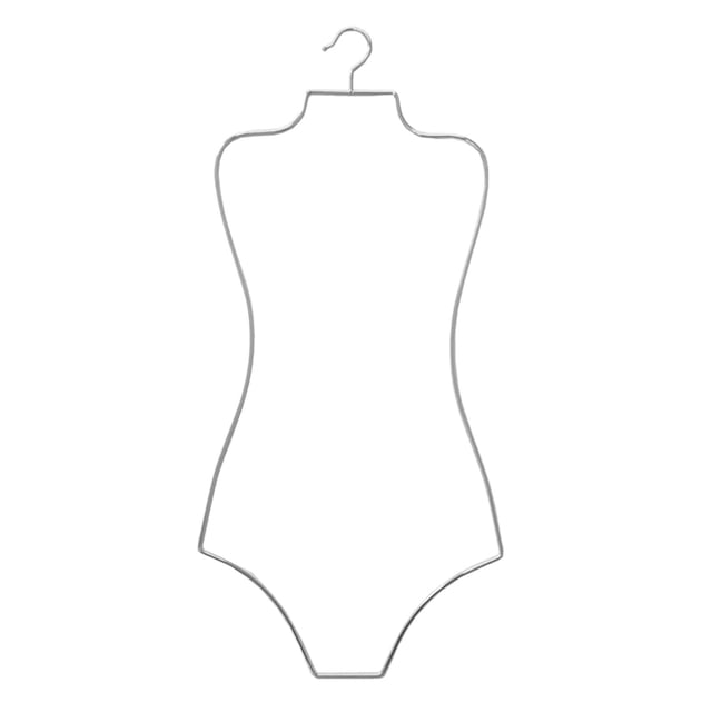 Colgador de ropa Sunnimix forma del cuerpo Percha de ropa de playa 79,5 cm x 36,5 cm