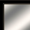thumbnail image 4 of HomeRoots 15 x 15 x 1 in. A Bit of Bubbly 2 Black Framed Print Bath Wall Art with Mirror - Set of 3, 4 of 4
