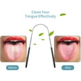 thumbnail image 4 of 4 Raspadores de Lengua, Reducen el Mal Aliento, Limpieza de la Lengua, Cepillos de Lengua Oral de Acero Inoxidable, Herramientas de Belleza, 4 of 5