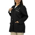 thumbnail image 5 of Panda Uniform by HeedFit Women’s 32" Colored Lab Coat – Custom Fit Medical Lab Coat, Multi-Color L Black, 5 of 8