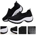 thumbnail image 3 of 1 par de zapatos de tejido transpirable para ejercicio al aire libre, de malla (negro), 3 of 7