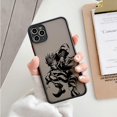 thumbnail image 3 of JoJo's Bizarre Adventure Coque, funda mate para iPhone 15, 11, 13, 14, 12 Pro Max, Mini, X, XS, SE, 7, 8 Plus, JoJo Kujo Anime, 3 of 5