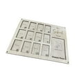 thumbnail image 2 of deevoka School Picture Frame 13 Photos Wood Photo Frame for Home Bedroom Living Room Wooden Color, 2 of 9