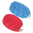 thumbnail image 3 of 2 Pairs Flat Colored Shoelaces Shoestrings Ice Skate Hockey Shoe Laces For Sneakers Skate Shoes Sport Shoes Boots, 3 of 6