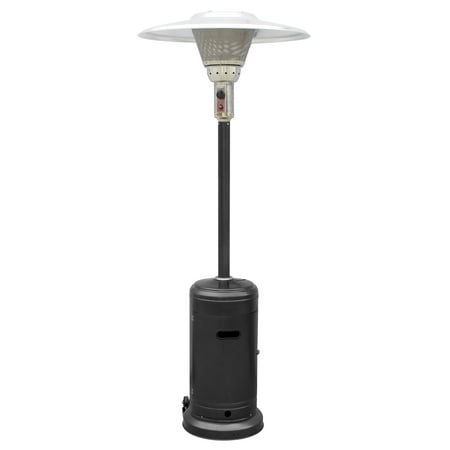 Tall Hammered Black Commercial Patio Heater