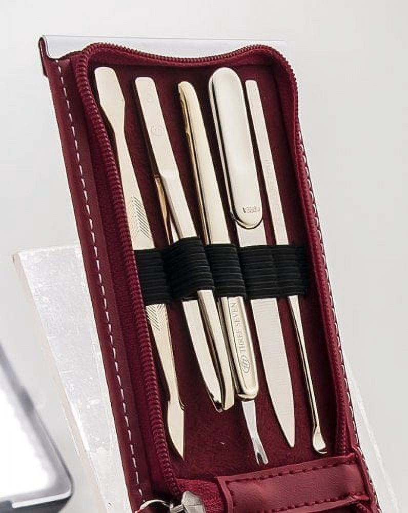 World No. 1, Three Seven 777 Travel Manicure Pedicure Grooming Kit Set - Nail 9