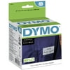 DYMO LW Non-Adhesive Name Badge Labels for LabelWriter Label Printers, White, 2-7/16'' x 4-3/16'', 1 Roll of 250