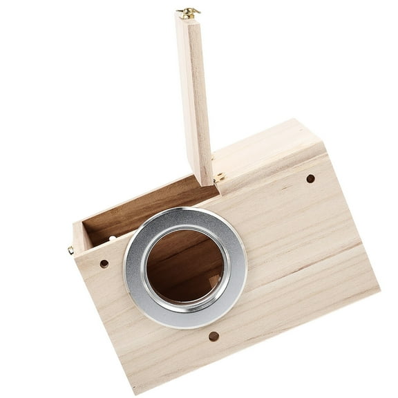 unbranded Woodpecker Bird House Feeder Bird Nest Courtyard Bird House 24.5X13X13CM