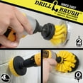 thumbnail image 2 of Drill Brush Scrubber Attachment - Power Scrubber Brushes - Bathtub Cleaner - Grout Brush - Toilet, Tile and Tub Power Scrubbers - Shower Cleaning Tools - Bathroom Cleaning Brushes for Bathtub, 2 of 7