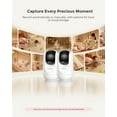 thumbnail image 4 of Momcozy Smart WiFi Baby Monitor with 2 Cameras, 5’’ 1080P Split Screen Video Baby Monitor with Camera and Audio, Clear Night Vision, 5000mAh Battery, 2-Way Audio, 4 of 10