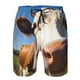thumbnail image 3 of Fotbe Blue Sky Meadow Cute Cow Trajes de Baño Estampados para Hombre, Shorts de Verano de Secado Rápido, Ropa de Playa, Bañadores-Large, 3 of 6