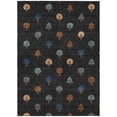thumbnail image 2 of Addison Rugs Chantille Indoor/Outdoor Transitional Geometric Black Machine Washable Rectangle Rug, 10' x 14', 2 of 8
