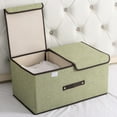 thumbnail image 4 of Scnor Storage Bags for Clothes,Fabric Closet Organizer,Cloth Storage Box,Collapsible Storage Bins on Clearance, 4 of 8