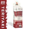 FireCreek Snacks Teriyaki Beef and Pork Meat Sticks, High Protein, Low Carb, Gluten Free (Box of 20 - 1oz Ea.)