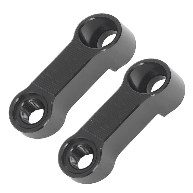Extensores de elevadores de espejo, extensores de elevadores de espejo de 10 mm, adaptadores de extensión de espejo, kit adaptador de espejo de motocicleta, muy recomendado