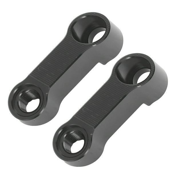 Extensores de elevadores de espejo, extensores de elevadores de espejo de 10 mm, adaptadores de extensión de espejo, kit adaptador de espejo de motocicleta, muy recomendado