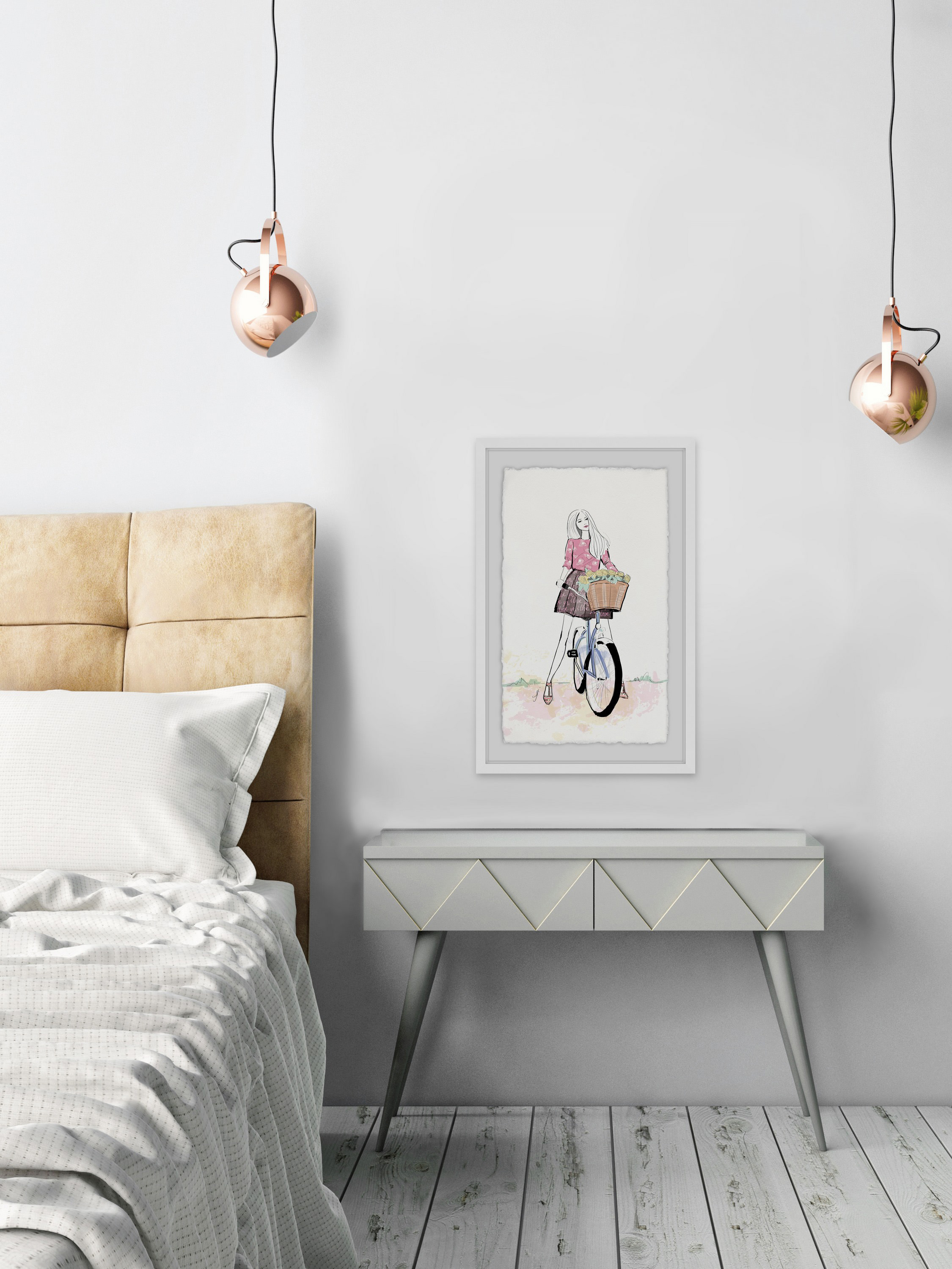 Kymberly Framed Painting Print