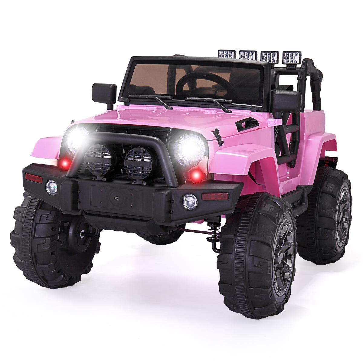 pink battery car