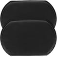 thumbnail image 1 of Durable Leather Replacement Pad for Wheelchair Leg Rest Black Ergonomic Design 2Pcs, 1 of 8