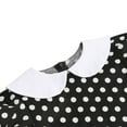 thumbnail image 6 of Spazoro Kids Girls Dresses, Fashion Short Sleeve Solid Color Round Neck Princess Dress for Child Girls Black Size 4-5T, 6 of 6