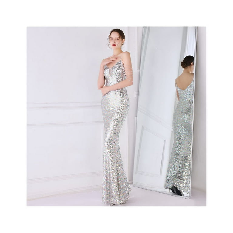 White hotsell glitter dresses