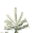 thumbnail image 2 of Vickerman Flocked Slim Sierra 6.5 Foot Tall Full Body Artificial Christmas Tree, 2 of 4