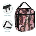 thumbnail image 5 of Kamado Nezuko Cute Lunch Bag Insulated Portable Lunch Box Cooler Bag Reusable Totes Handbag, 5 of 8