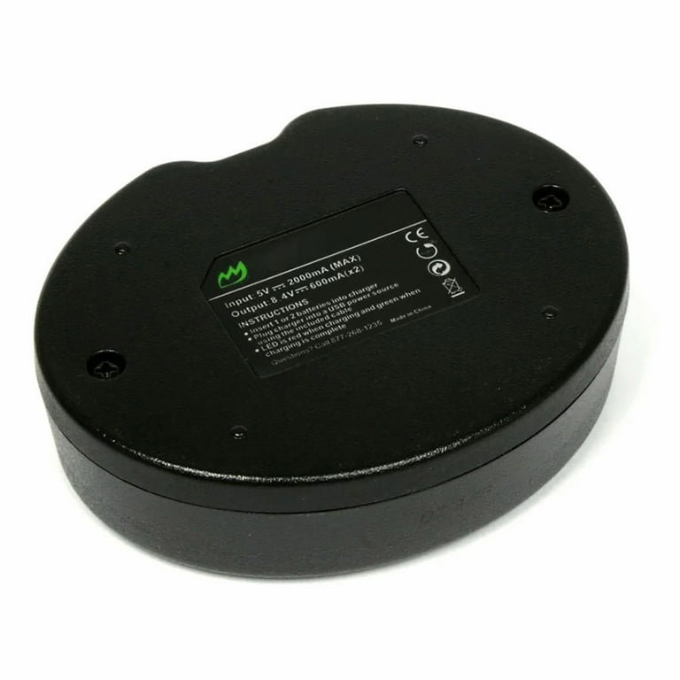 Replacement for Canon EOS Rebel XS Battery (2-Pack, 1400mAh) and