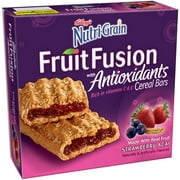 Angle View: Kelloggs Nutri Grain Superfruit Fusion Cereal Bars, 6 ea