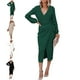 thumbnail image 3 of Vestido De MujerVestido De Punto Transpirable De Manga Larga A La Moda Para Ir De Compras ANGGREK Otros, 3 of 5