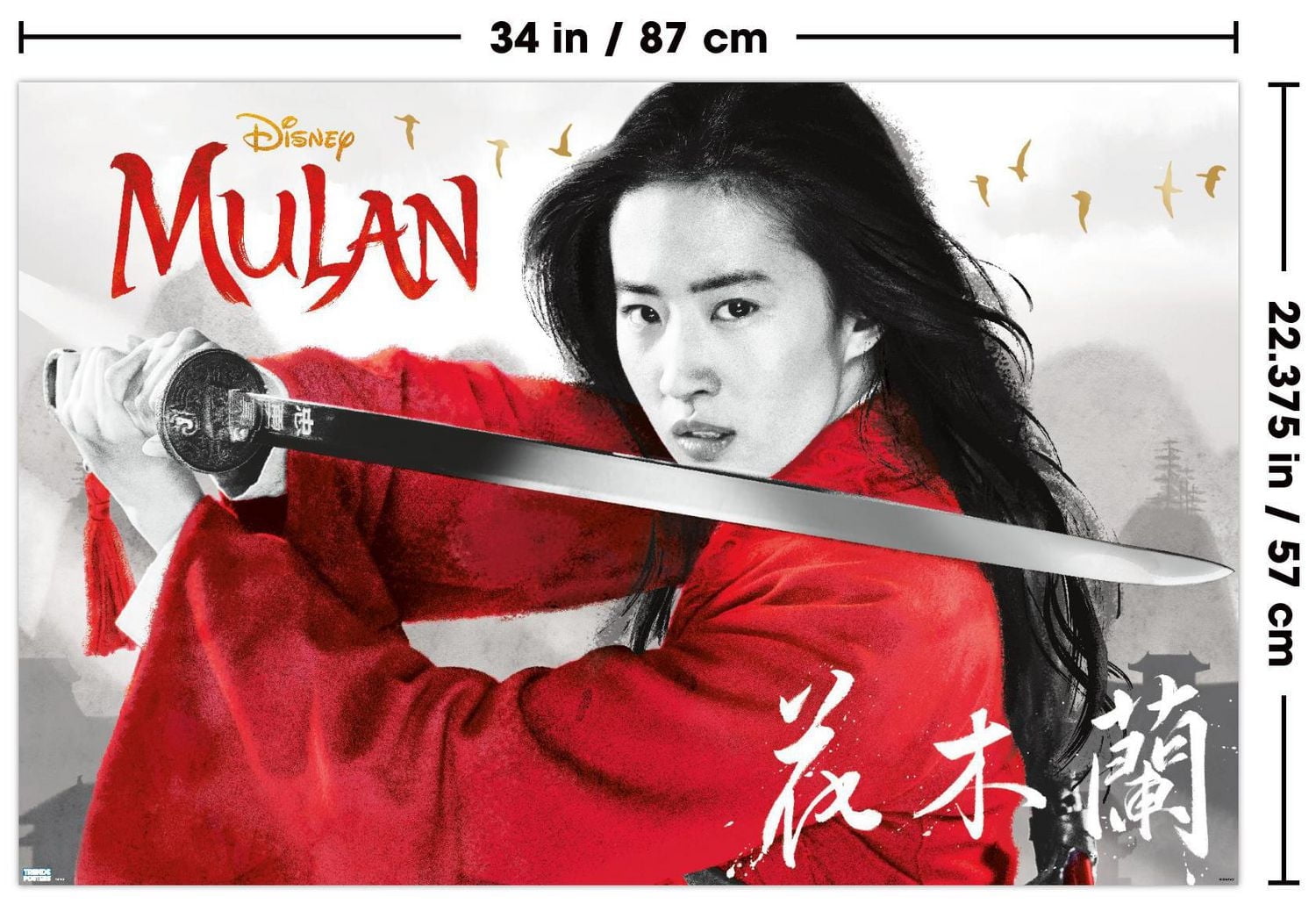 Disney Mulan - Sword Wall Poster, 22.375" x 34"