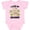 AD-Pink, variant on Cute Sloth I Love My Grammy with Green Leaves Boys or Girls Baby Bodysuit