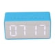 thumbnail image 5 of Despertador Azul HD Espejo 2 en 1 Reloj despertador digital LED inteligente Altavoz Bluetooth Radio FM inalámbrica, 5 of 8