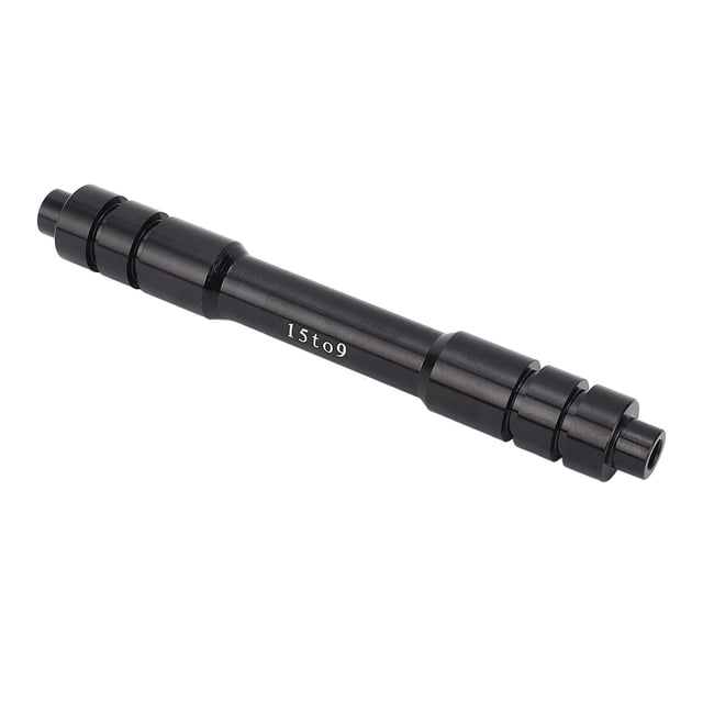 Cycle Wheel Fork Axle 15mm to 9mm Front Thru Axle Quick Release Hub Skewer Adapter for Conversion Mountain Road Cycle Aluminum Alloy