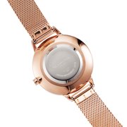 Victoria Hyde Woman Watch 3D sculpture 32mm Rose Gold, Daisy
