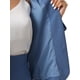 thumbnail image 5 of Conjuntos de falda para mujer INSPIRE CHIC, traje sin cuello, blazer y faldas lápiz, 2 piezas, atuendos elegantes, M gris azul, 5 of 6