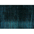 thumbnail image 1 of Ahgly Company Machine Washable Indoor Rectangle Abstract Turquoise Blue Modern Area Rugs, 7' x 9', 1 of 4