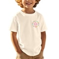 thumbnail image 3 of ibiyuan Autism Awareness Shirt Kids Autistic Tshirt Puzzle Heart Graphic Tee Inspirational Tops for Toddler Boys Girls,Beige, 3 of 7