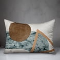 thumbnail image 3 of Creative Products Painted Abstract Shapes 14x20 Spun Poly Pillow, 3 of 3