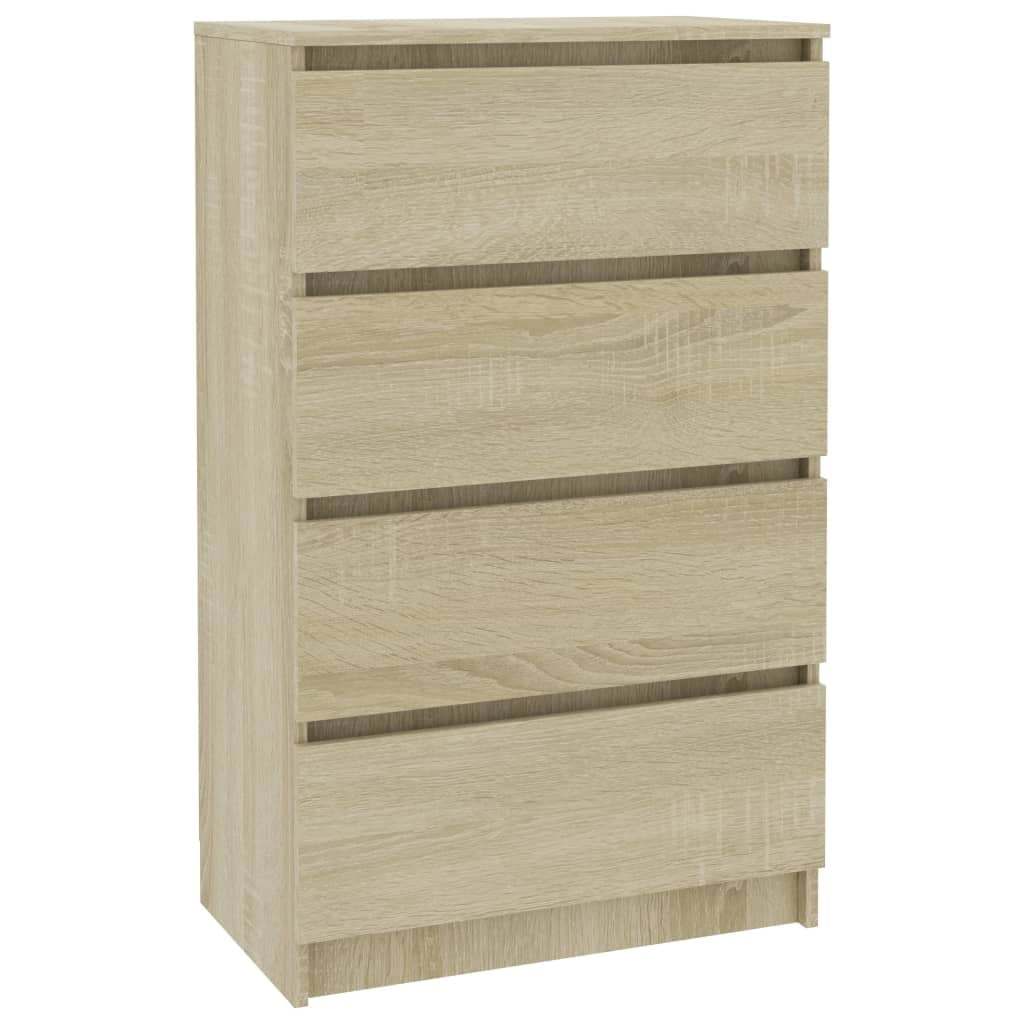 Kepooman 4-Drawer Home Office File Cabinet Sideboard, 23.6" x 13.8" x 38.8", Brown Kepooman 4-Drawer Home Office File Cabinet Sideboard, 23.6" x 13.8" x 38.8", Brown