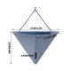 thumbnail image 3 of Macetero de pared para plantas de interior | Jarrón colgante geométrico con autorriego y colgador de metal | Contenedor de pared para suculentas, ideal para sala de estar, balcón, patio o baño, 3 of 6