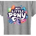 thumbnail image 3 of My Little Pony -  New Gen Crystals Logo - Women's Short Sleeve Graphic T-Shirt, 3 of 5