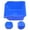 Medium-Blue, variant on Plastic Case Storage Parts Box 1Pc Component Durable Pe Material Parts Container Storage Bins Workshop Equipment Medium-Blue Fangkenuo