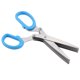 thumbnail image 5 of Tijeras de Cocina Amonsee de acero Inoxidable 5 Capas color azul, 5 of 7