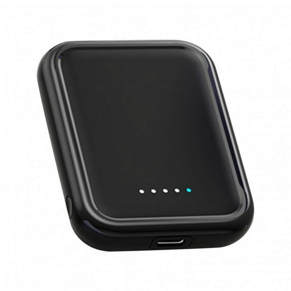 Magnetic Wireless Power Bank 5000mAh Battery Pack Magnetic Fast Charge Portable Charger Powerbank For Smart Phones black
