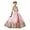 Blush Pink, variant on 2-14T Kids Teens Flower Girl Dresses Wedding Pageant Dresses Tulle Applique Prom Ball Gowns