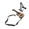 thumbnail image 1 of tesanías 1/12 Guitra De Con Soporte Y Caja De Almacenamiento , Modelo De Instrumentos Musicales Pa Decoración De De Músi Hugo Guitarra en miniatura de la casa de muñecas, 1 of 8