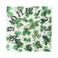 thumbnail image 5 of St Patrick Wall Clock Square Silent Non Ticking Battery Operated Clock for Home Bathroom Kitchen Bedroom Living Room, 5 of 8