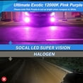 thumbnail image 4 of SOcAL-LED 2x D2R HID Bulbs 35W Ac Factory Xenon HID Headlight Direct Replacement 12000K Pink Purple, 4 of 4